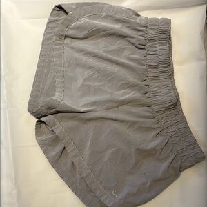 GapFit Gray and White Striped Women's Shorts